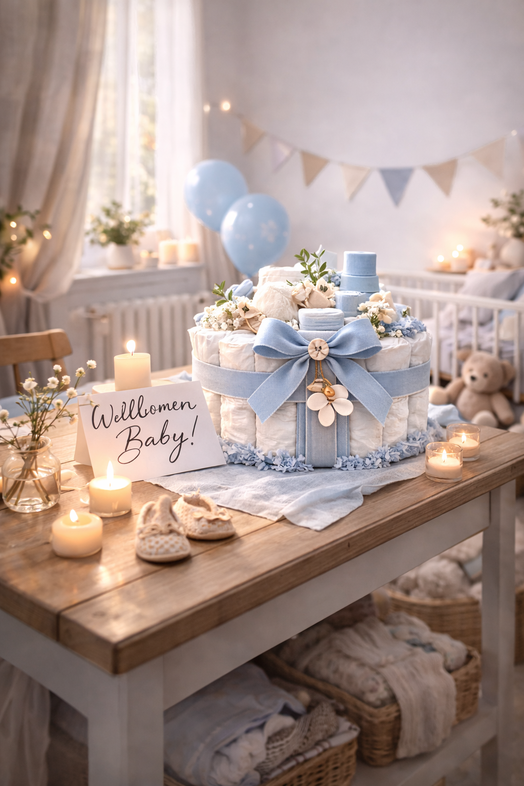 Handgemachtes Windelgeschenk